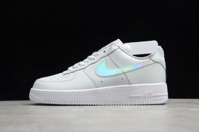 Women's | Nike Air Force 1 07 ESS Grey Radiation White CJ1646-400 Running Shoes