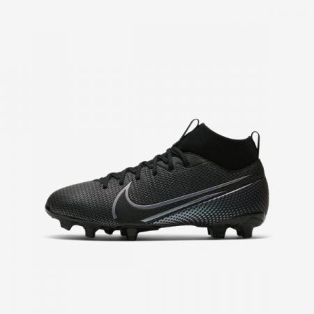 Nike Shoes Jr. Mercurial Superfly 7 Academy MG | Black / Black