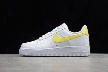 Women's | Nike Air Force 1 07 White Rose Red Yellow 315115-160 Running Shoes