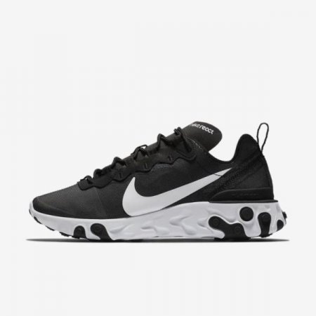 Nike Shoes React Element 55 | Black / White