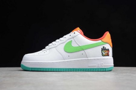 Men's | Nike Air Force 1 07 LE White Green Nebula C07506-146 Running Shoes