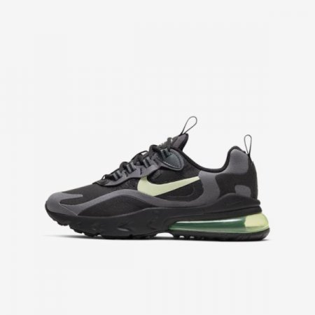 Nike Shoes Air Max 270 React | Black / Black / Dark Grey / Barely Volt