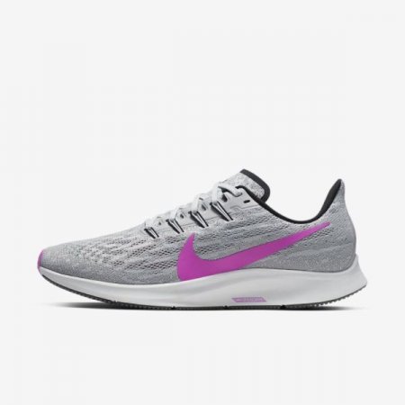 Nike Shoes Air Zoom Pegasus 36 | Pure Platinum / Cool Grey / Black / Hyper Violet