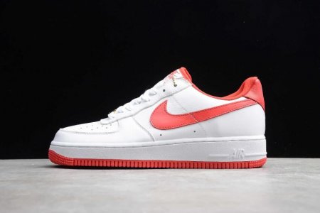 Women's | Nike Air Force 1 Low Retro CT16 QS White University Red AQ5107-100 Running Shoes