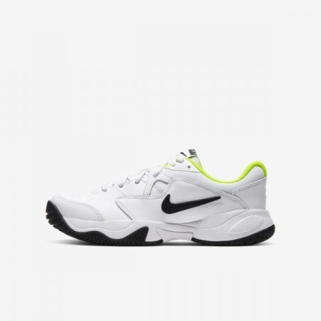 Nike Shoes Court Jr. Lite 2 | White / Volt / Black