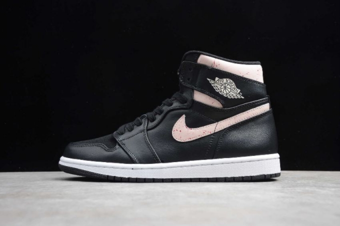 Women's | Air Jordan 1 Retro Black Silt Red Rush Maroon Basketball Shoes