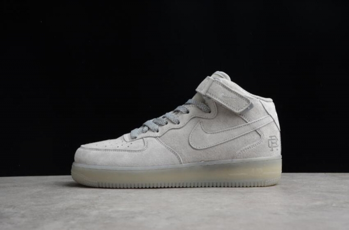 Men's | Nike Air Force 1 MID Reigning Champ Cool Grey White GB1119-198 Shoes Running Shoes