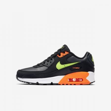 Nike Shoes Air Max 90 | Black / Total Orange / Dark Smoke Grey / Ghost Green