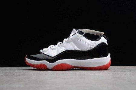 Men's | Air Jordan 11 Retro Low White University Red Black AV2187-160 Basketball Shoes