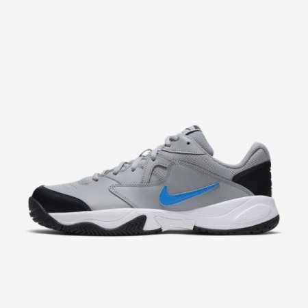 Nike Shoes Court Lite 2 | Light Smoke Grey / Off Noir / White / Blue Hero