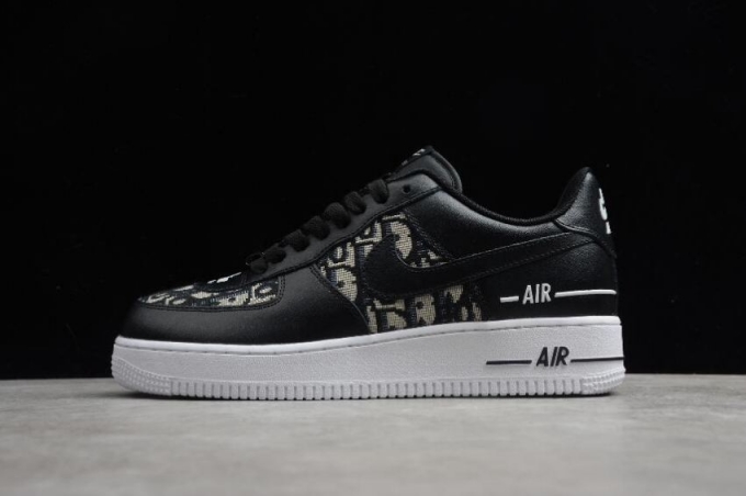 Women's | Nike Air Force 1 07 Black White CJ1379-001 Running Shoes