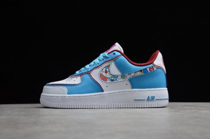 Women's | Nike Air Force 1 07 Blue Red White BQ8988-106 Running Shoes