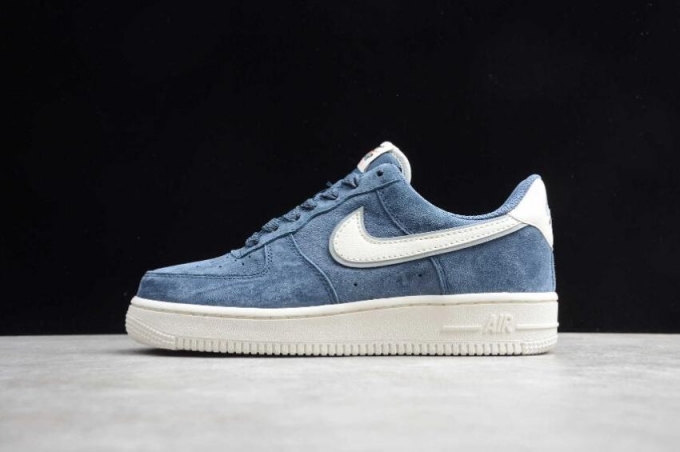 Women's | Nike Air Force 1 07 Dark Blue White AQ8741-401 Running Shoes