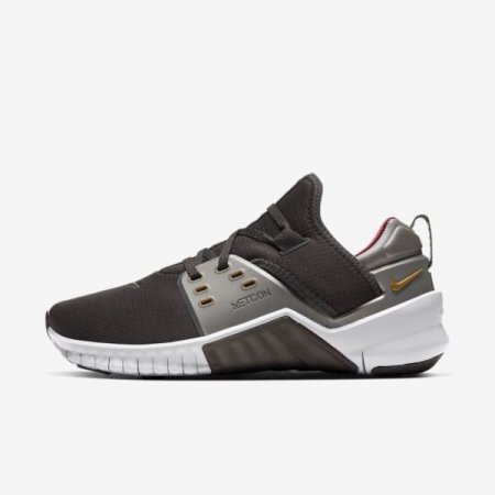 Nike Shoes Free Metcon 2 AMP | Thunder Grey / Grey Fog / Noble Red / Metallic Gold