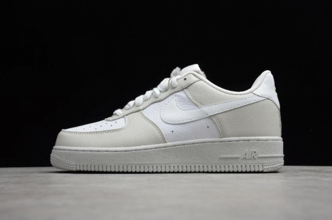 Men's | Nike Air Force 1 Low 07 Fur Tongue Light Bone White Photon Dust DC1165-001 Running Shoes