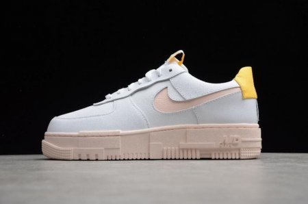 Men's | Nike Air Force 1 Pixel White Arctic Orange Sail Nice Outfits DM3054-100 Running Shoes