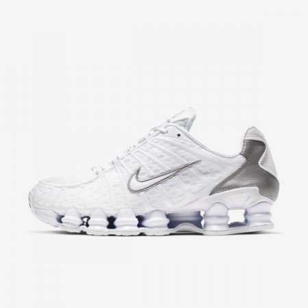 Nike Shoes Shox TL | White / Metallic Silver / Max Orange / White