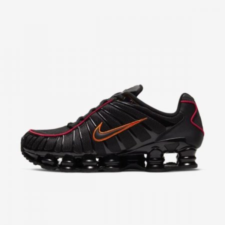 Nike Shoes Shox TL | Black / Magma Orange / University Red / Black