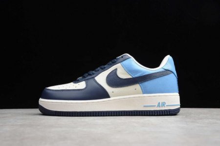 Men's | Nike Air Force 1 07 Sail Obsidian University Blue 555088-140 Running Shoes