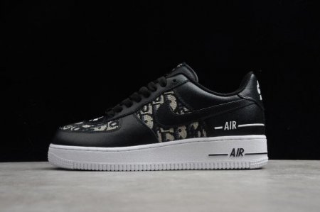 Men's | Nike Air Force 1 07 Black White CJ1379-001 Running Shoes