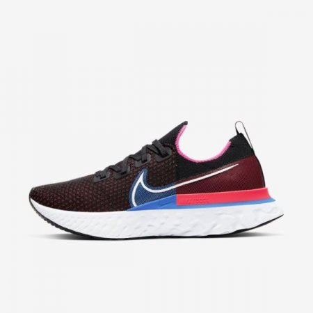 Nike Shoes React Infinity Run Flyknit | Black / Red Orbit / Photo Blue / White