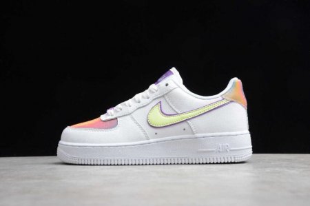 Women's | Nike Air Force 1 EAS White Barelyvolt Hyper Blue CW0367-1007 Running Shoes