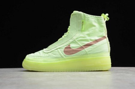 Women's | Nike Air Force 1 Shell Barely Volt Desert Dust BQ6096-700 Running Shoes