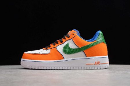 Men's | Nike Air Force 1 AC Orange White Green Royal AA6898-001 Running Shoes