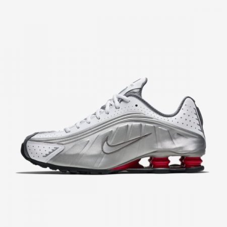 Nike Shoes Shox R4 | White / Comet Red / Black / Metallic Silver