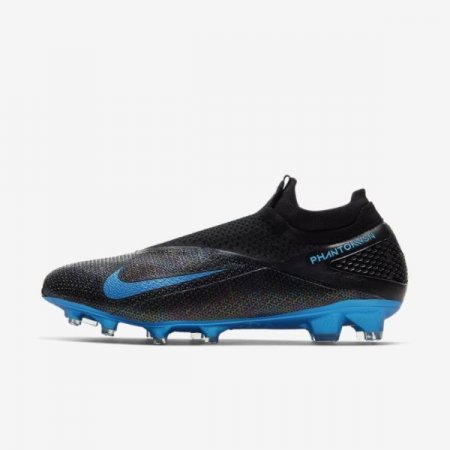 Nike Shoes Phantom Vision 2 Elite Dynamic Fit FG | Black / Anthracite / Laser Blue