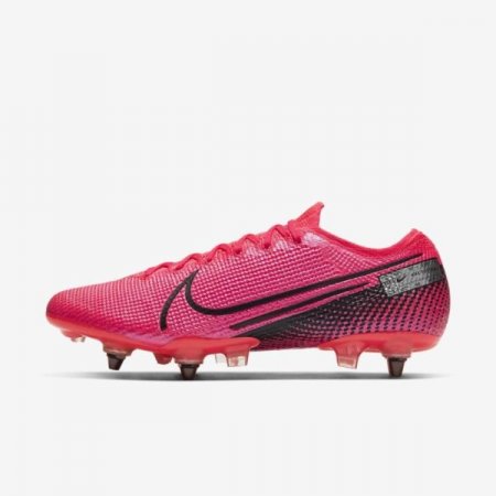 Nike Shoes Mercurial Vapor 13 Elite SG-PRO Anti-Clog Traction | Laser Crimson / Laser Crimson / Black