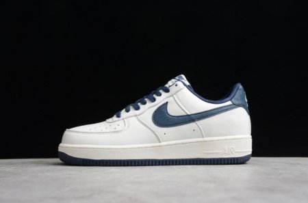 Men's | Nike Air Force 1 07 Beige Dark Blue PA3035-068 Running Shoes
