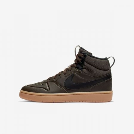 Nike Shoes Court Borough Mid 2 Boot | Baroque Brown / Gum Medium Brown / Black