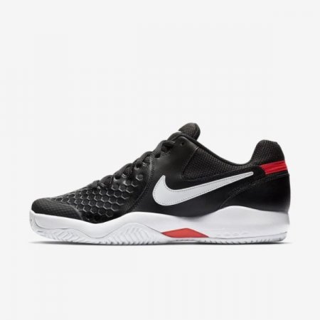 Nike Shoes Court Air Zoom Resistance | Black / Bright Crimson / White