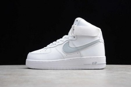 Women's | Nike Air Force 1 High 07 White Wolf Grey AT4141-100 Running Shoes