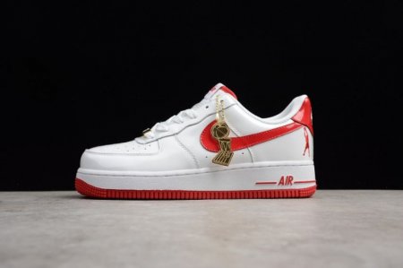 Women's | Nike Air Force 1 High Retro CT16 QS White Red AQ4226-126 Running Shoes