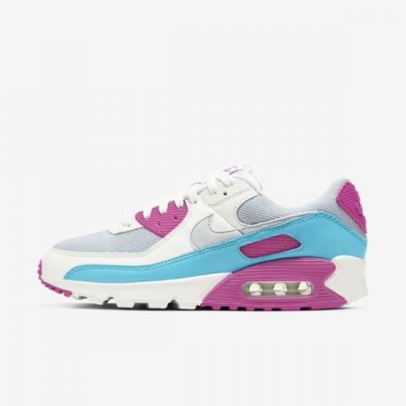 Nike Shoes Air Max 90 | Football Grey / Summit White / Fire Pink / Football Grey