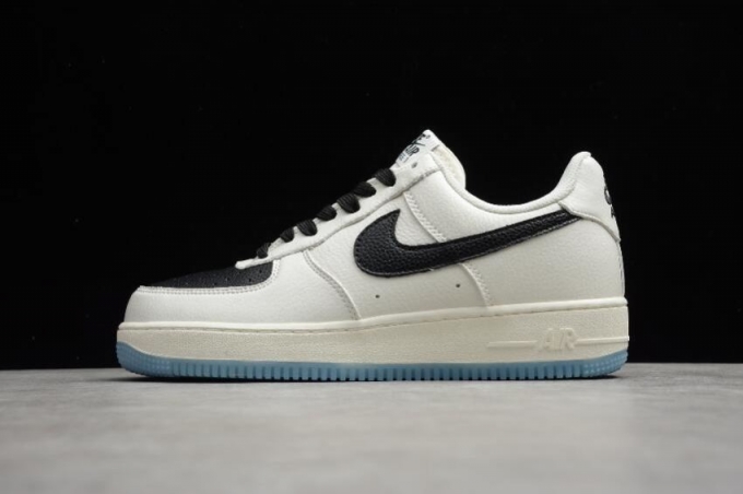 Women's | Nike Air Force 1 07 Beige Black CU6603-113 Running Shoes