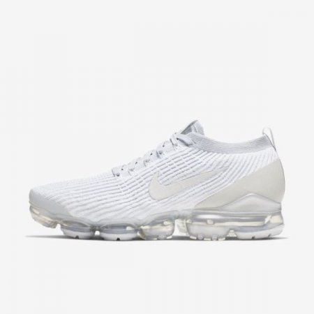 Nike Shoes Air VaporMax Flyknit 3 | White / Pure Platinum / Metallic Silver / White