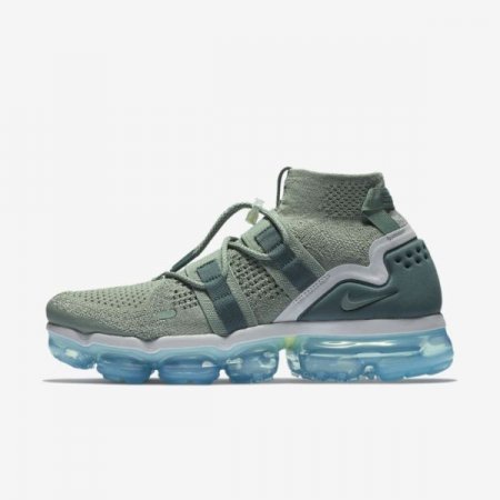 Nike Shoes Air VaporMax Flyknit Utility | Clay Green / Barely Grey / Neo Turquoise / Faded Spruce