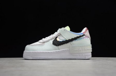 Men's | Nike Air Force 1 Shadow SE Barely Green Black White CV8480-300 Running Shoes