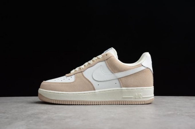 Men's | Nike Air Force 1 07 LZ6699-522 Beige Khaki Shoes Running Shoes