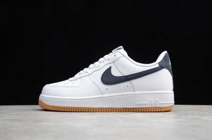 Women's | Nike Air Force 1 07 White Black Brown CI00547-100 Running Shoes