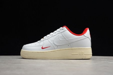 Men's | Nike Air Force 1 Low Kith White University Red CZ7926-100 Running Shoes