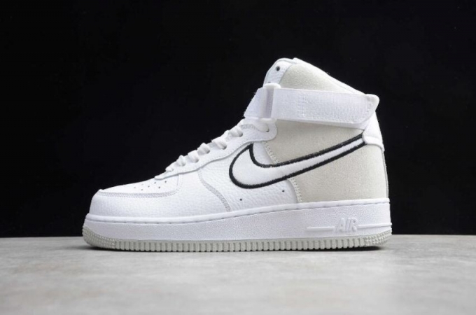 Men's | Nike Air Force 1 High 07 WB White Black A02442-100 Running Shoes