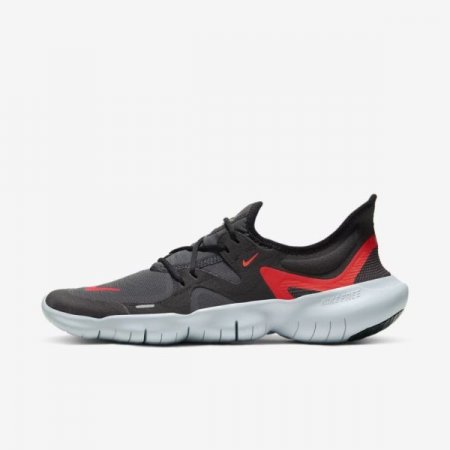 Nike Shoes Free RN 5.0 | Black / Anthracite / Bright Crimson