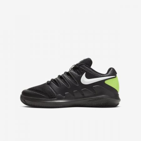Nike Shoes Court Jr. Vapor X | Black / Volt / White