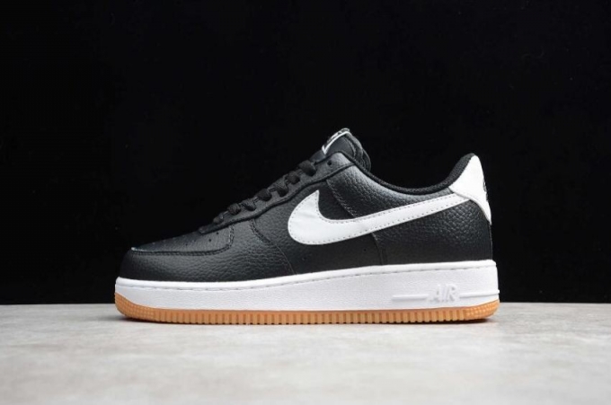 Men's | Nike Air Force 1 07 Black White Brown CI00547-002 Running Shoes