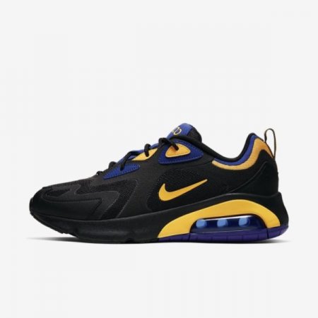 Nike Shoes Air Max 200 | Black / Deep Royal Blue / University Gold