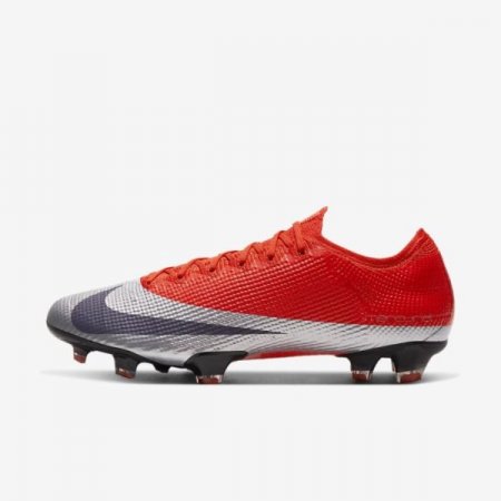 Nike Shoes Mercurial Vapor 13 Elite FG | Max Orange / Metallic Silver / Black / Abyss